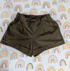 Mondetta Outdoor Project Olive Green Athletic Shorts with Pockets